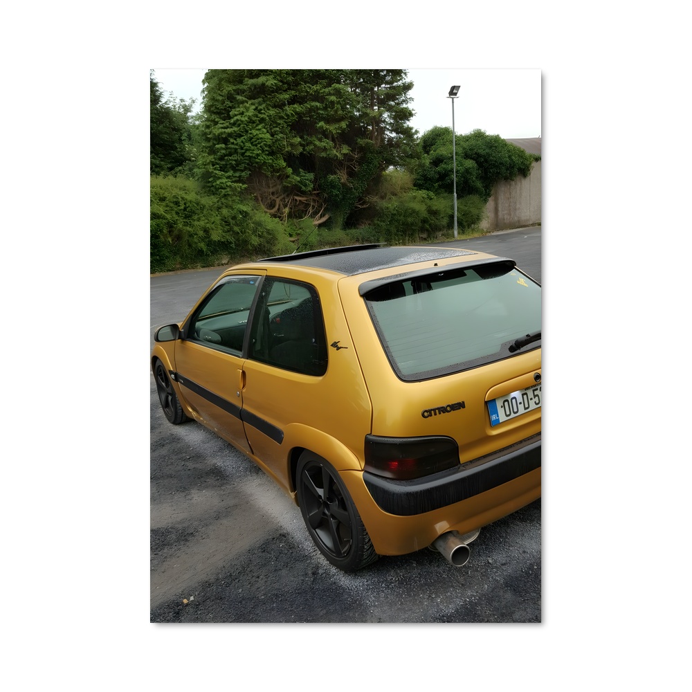 Poster Yellow Ride